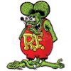 Rat Fink Medium Decal
