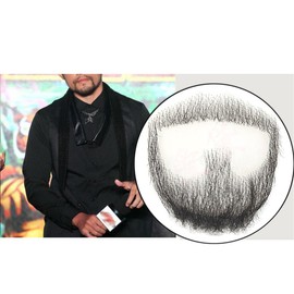 RemeeHi Remeehi Goatee Men's Beard Realistic Beard Human Hair Lace Hand-Made Fake Facial Mustache Costume