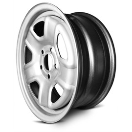 Road Ready Car Wheel For 2014 Jeep Compass 2007-2017 Jeep Patriot 16 Inch 5 Lug Gray Steel Rim Fits R16 Tire - Exact OEM Replacement - Full-Size Spare