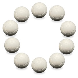 D B DIVERSIONESBAGO 10 Pelotas de Futbolito con diseño de Balon de 33 mm