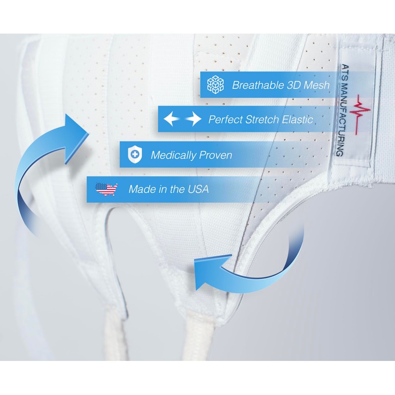 AT Surgical Left Side Inguinal Hernia Truss – Post-Surgery Support