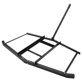 Driveway Drag 66" Width, Tow Behind Drag Harrow 35" Length, Driveway Tractor Harrow with Pin-Style Hitch, Heavy Duty Steel Driveway Grader for ATV, UTV, Garden Lawn Tractors