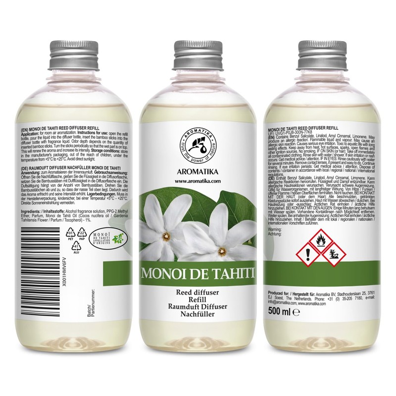 Diffuser Refill Monoi de Tahiti Set 2 x 17Fl Oz