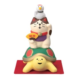 Deco Corporation ZCB-86111 Concombre FUKU Fuku Mono ZCB-86111 Maneki Cat