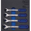 1/6 Tool Tray for Workshop Trolley: 4-piece Open Ratchet Spanner