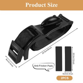 AOOWU Pregnancy Safety Belt Regulator, Pregnancy Belt Women & Men, Safety Belt for Pregnancy, Maternity Safety Belt Protects Mother and Baby