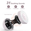 Housbay White Noise Machine with 31 High Fidelity Soothing Sounds,