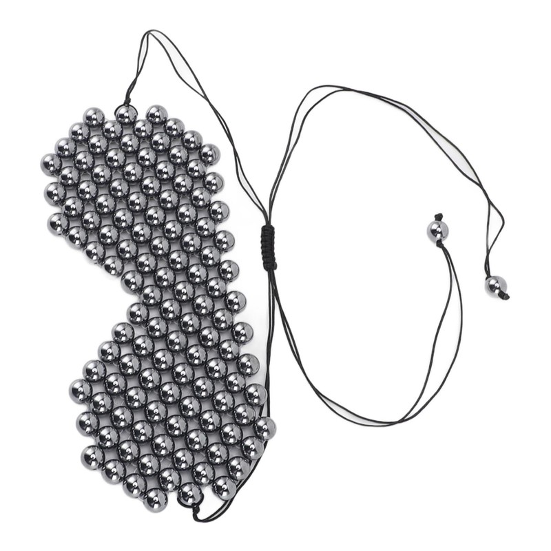 Terahertz Stone Eye Cover Relieve Fatigue Relaxing Comfortable Energy Stone