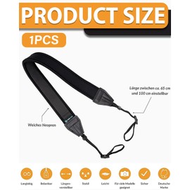 FDCGAS Camera Shoulder Strap, Shoulder Strap for DSLR Camera, Shoulder Strap in Woven Cotton Canvas, Camera Accessories, Universal Quick Action Shoulder Sling, for DSLR SLR