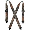CTM Men's Elastic TSA Compliant Camouflage Suspenders (Tall Available), Regular,