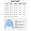 MEROKEETY Women's 2024 Fall Cable Knit Cropped Cardigans Button Down