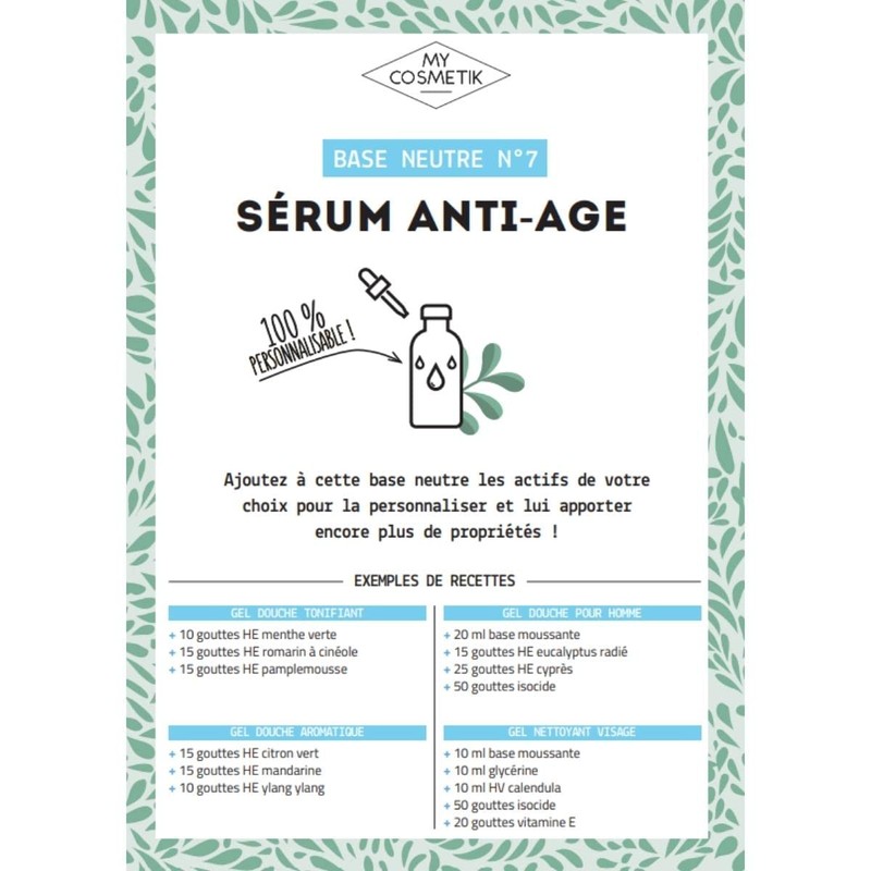 Anti-Aging Serum - Customisable Foundation - MY COSMETIK - 50