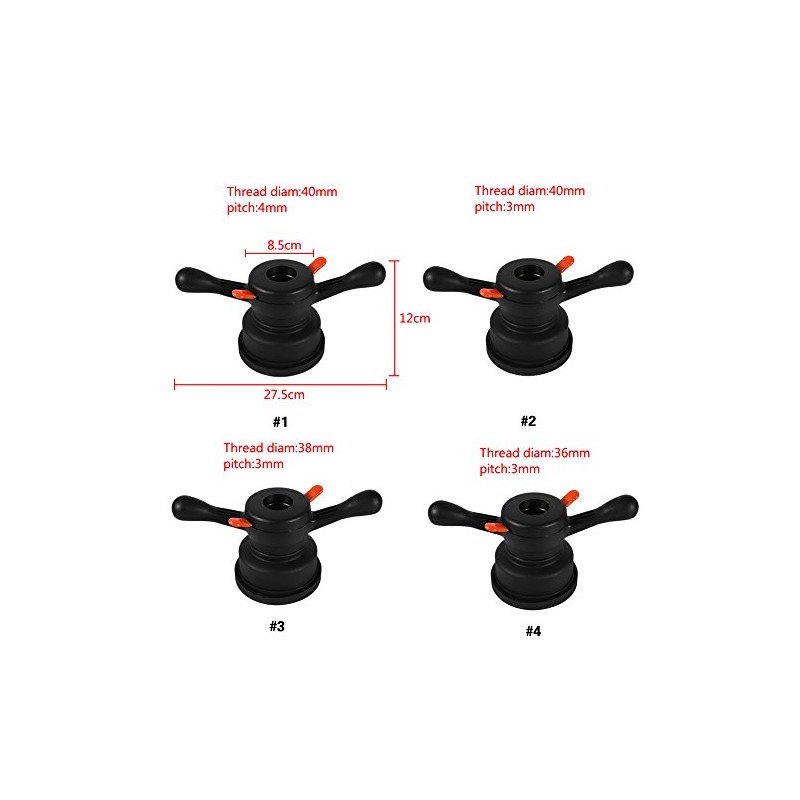 Wheel Balancer Tire Change Tool, 40mm/ 38mm/ 36mm Wheel Balancer