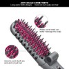 Foldable Negative Ion Hair Straightening Comb Adjustable Hair Straightener