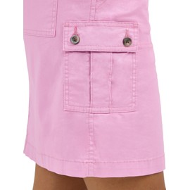 Lee Womens Ultra Lux Comfort with Flex-to-go Cargo Skort, Bright Violet, 16