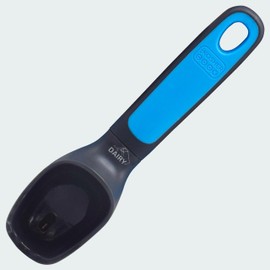 Dairy Blue Ice Cream Scooper - Non Stick Silicone Scooper for Serving Hot and Cold Foods - Color Coded Home and Kitchen Accessories by The Kosher Cook