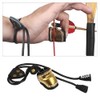 DONGKER Archery Thumb Ring, Archery Finger Tabs PU Leather Thumb
