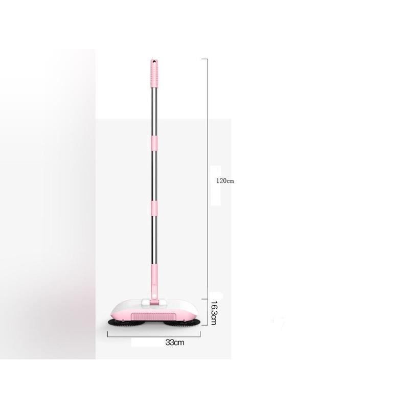 Hand Push Sweeper Household Broom Dustpan Mop Floor All-in-one Machine