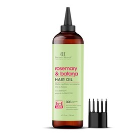 Botanic Hearth- Estimula el crecimiento: el aceite de romero para el crecimiento del cabello mejora la salud del cuero cabelludo, lo que aumenta su ca