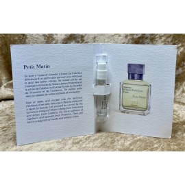Maison Francis Kurkdjian Petit Matin Maison Francis Kurkdjan Sample Eau De Parfum 0.06 Fl. Oz./ 2Ml