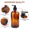 4Pcs Empty Press Pump Bottles, 300ML Refillable Bottle for Cooking