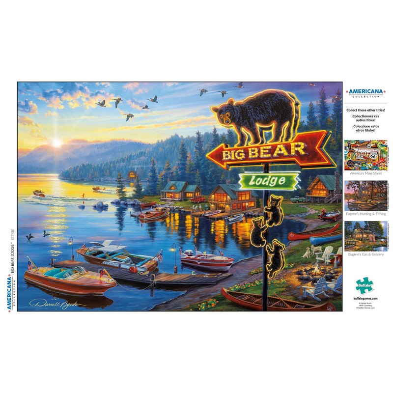 Buffalo Games - Darrell Bush - Big Bear Lodge -