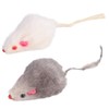 Cat Toy Mouse,Toy 12 Rabbit Fur Mice 14×10×4 12pcs Pet