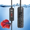 AQQA Aquarium Heater, 50w Fish Tank Heater with 59-93°F External