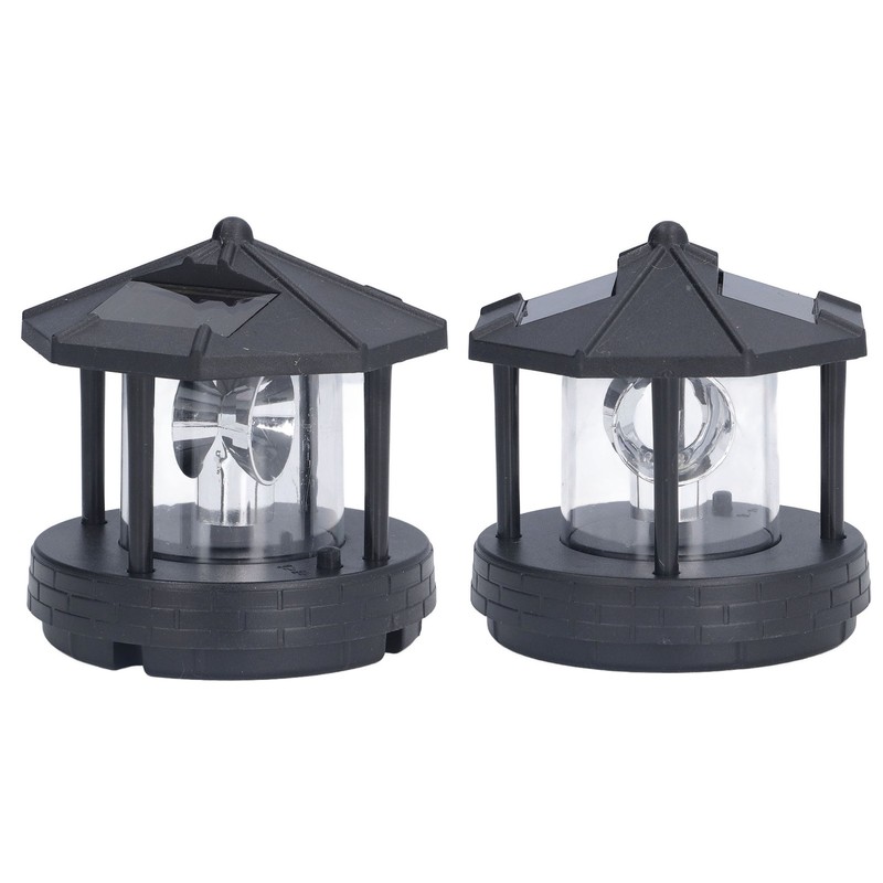 LED Solar Light Unique Tower Design 360 Degree Rotation Energy