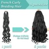 French Curl Braiding Hair, 12 Inch Curly Braiding Hair 8