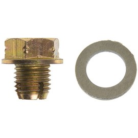 Dorman 090-174 Oil Drain Plug Oversize M12-1.50 S.O., Head Size 17Mm, 5 Pack Universal Fit