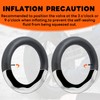 2-PCS 20x4 Self-Sealing Fat Bike Tubes 20 x 4.0/4.5 AV32mm
