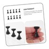 SAFIGLE 2Sets Nail Art Practice Rack with Acrylic Base Comfortable