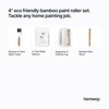 Hemway Premium Decorating Tools Bamboo Paint Roller Kit Set |