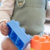 INFANTINO Super Soft Building Blocks, Easy-to-Hold for Babies & Toddlers,