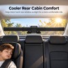 Retractable Car Windshield Sunshade for Parking – Polyester UV Block