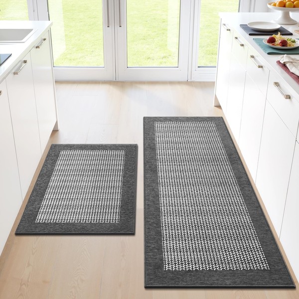 StepRite StepRite Kitchen Mats for Floor, Non-Slip Kitchen Rugs Set