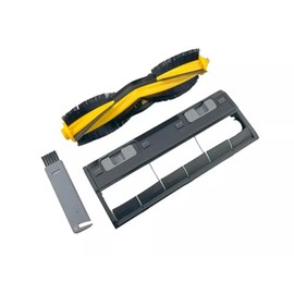 SCREENTRONICS Roller Brush Bar with Cover Lid Replacement for Ecovacs OZMO Deebot T8, T8+, AIVI T8+, T9+, N7, N8 Pro, N8 Pro+, N10, N10 Max+ Robotic Vacuum Cleaners