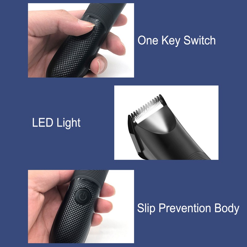 Electric Body Hair Shaver Multi Functional with Base Body Grooming