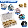 Pack of 271 Threaded Insert, M2 M3 M4 M5 Melting