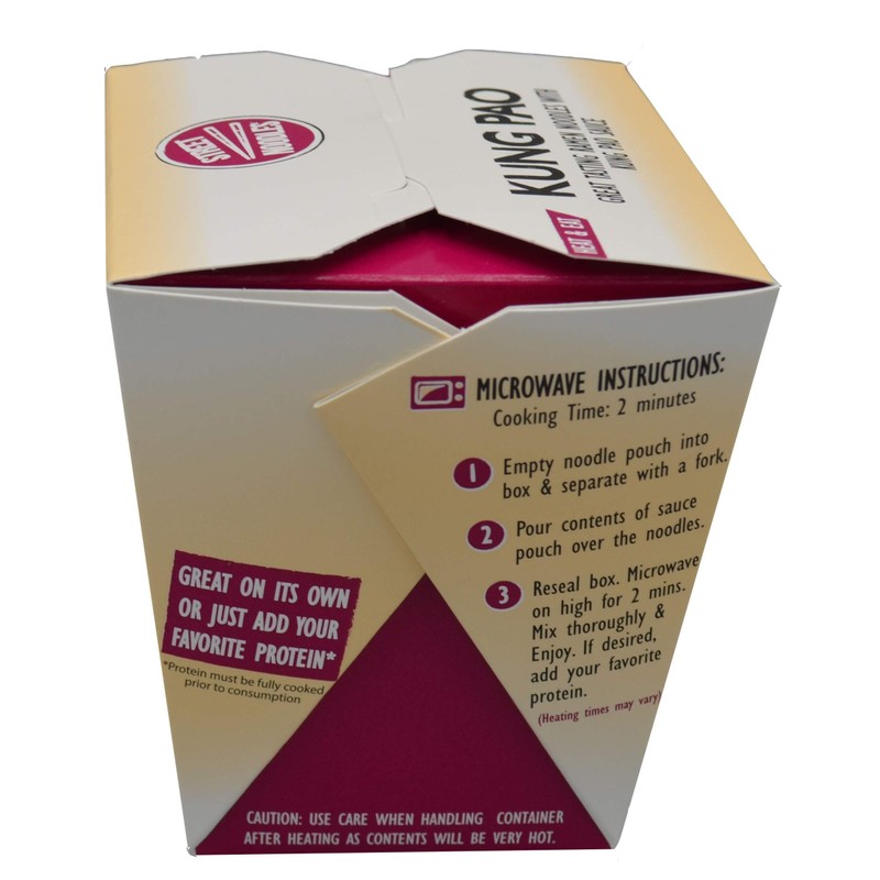 Street Noodles 6 Pack Ramen Noodle Kung Pao Sauce 8.11oz