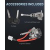 Ignition Lock Cylinder with 2 Keys and Switch Ignition Switch