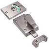 Liphontcta Dock Indicator, Zinc Satin Nickel Bolt Door Lock Indicator