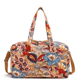 Vera Bradley Performance Twill Large Travel Duffle Bag, Botanical Beauty