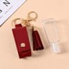 Vogast Empty Travel Bottle Keychain Hand Bottle Holder 30ml Squeeze