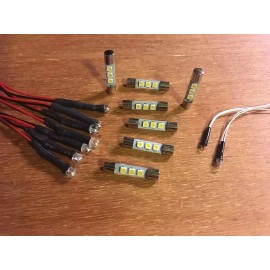 Sansui LAMP KITS QRX-777 QRX-6001 QRX-7001(8v GREEN LED)PANEL DIAL METER / Sansui BULBS