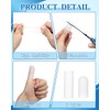 EORTA 30 Pieces Silicone Finger Cots Gel Finger Protector Gloves