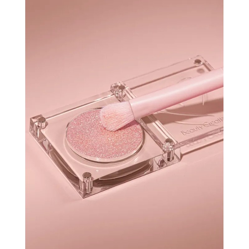 Vegan Brush Beauty Creations Brocha 14 Concealer Corrector Rosa