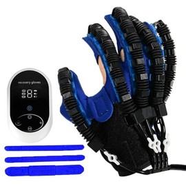 좌/우 손 재활 운동 로봇 장갑 뇌졸중 편마비 뇌경색 훈련 가정용 [04 Left M] Left/Right Hand Rehabilitation Exercise Robot Gloves for Stroke Hemiplegia Cerebral Infarction Training Home Use [04 Left M]