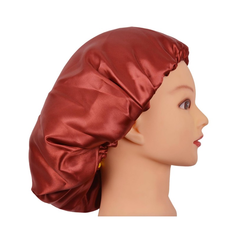 Satin Bonnets Silk Bonnet for Sleeping Double-Sided Adjustable Hair Bonnet